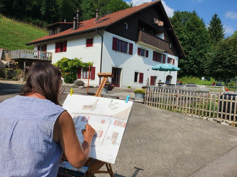 galerie_en_ligne_isabelle_morin_val_de_ruz_suisse Isabelle Morin designs the chalet