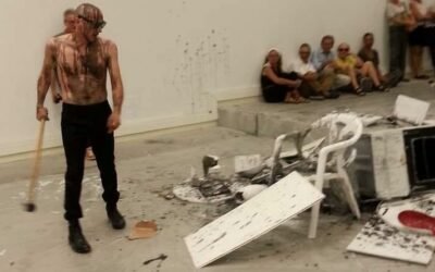 Axel Di Chiappari, from performance to painting.